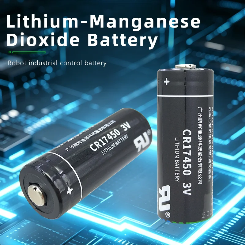 Penghui CR17450 3V Li-MnO2 Battery, smart water meter, smoke detector, compass, safety device indicator light view 5