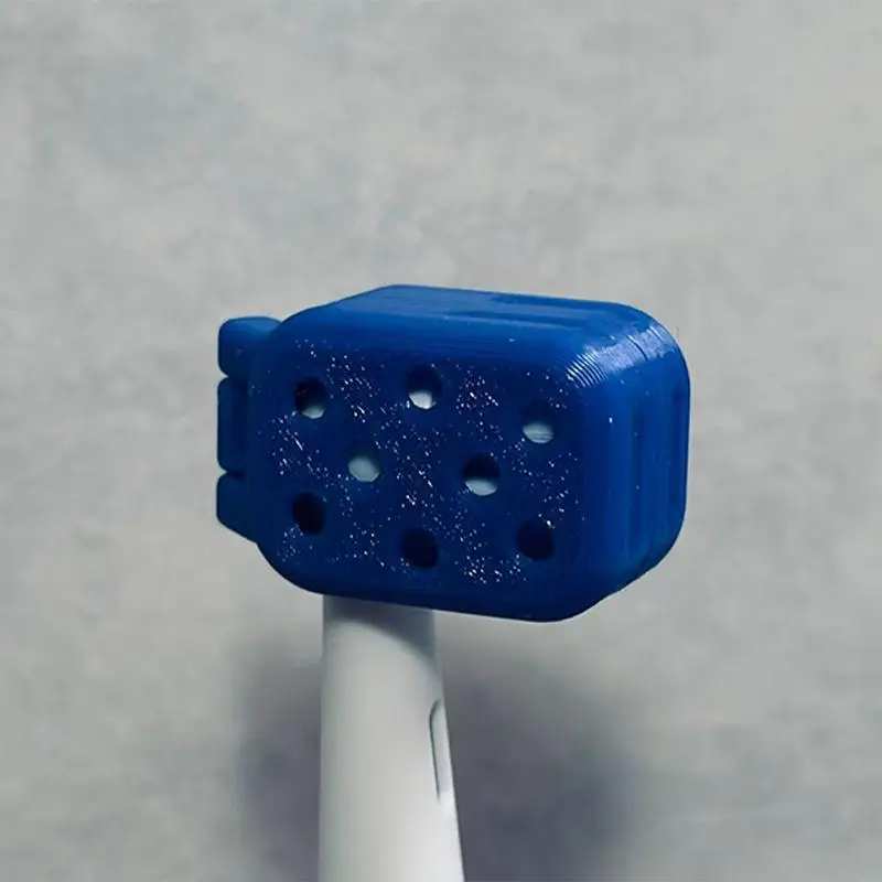 Electric Toothbrush Head Cover: Sonic Toothbrush Cap Travel Protector Plastic Brush Pod Protection Clip Case