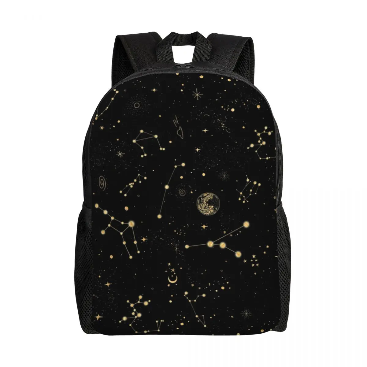 Into The Galaxy Backpack for Men Women College School Student Bookbag Fits 15 Inch Laptop Space Constellation Bags