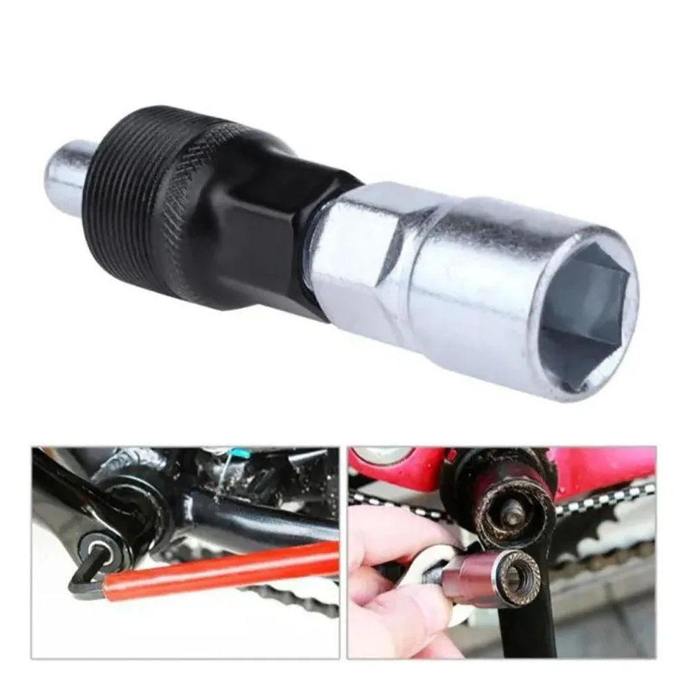 Bicycle Repair Extractor Bottom Bracket Remover Gadget Spanner Wrench Crank Puller Crankset Pedal Remover Bicycle Repair Tools