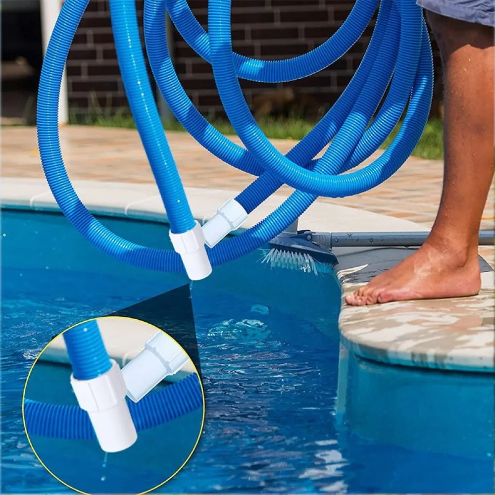 1.5 Inch Swimming Pool Vacuum Hose Adapter Replacement Connector Pool Cleaner Spare Parts Maintenance Accessory Fitting