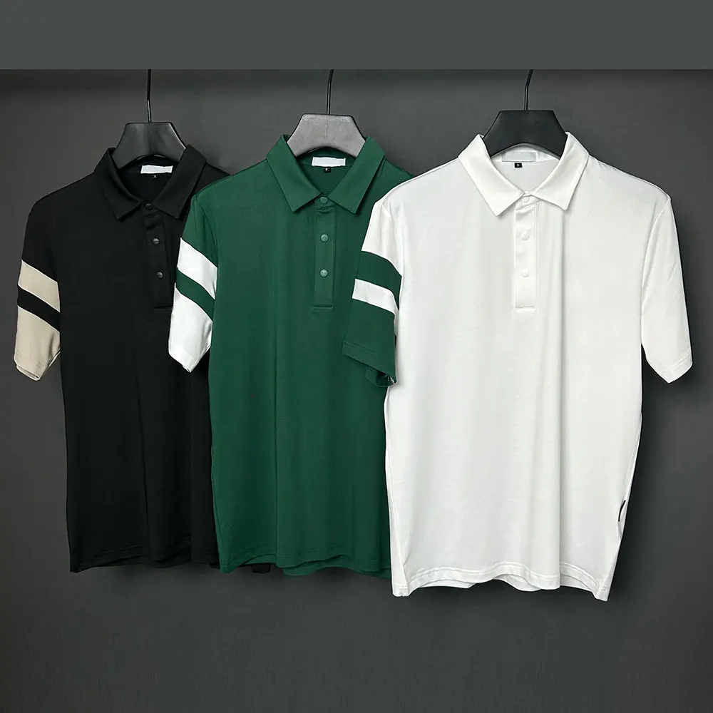 

2026 новая мужская футболка для гольфа, весенне-летняя спортивная футболка на открытом воздухе, дышащая, быстросохнущая, спортивная, удобная