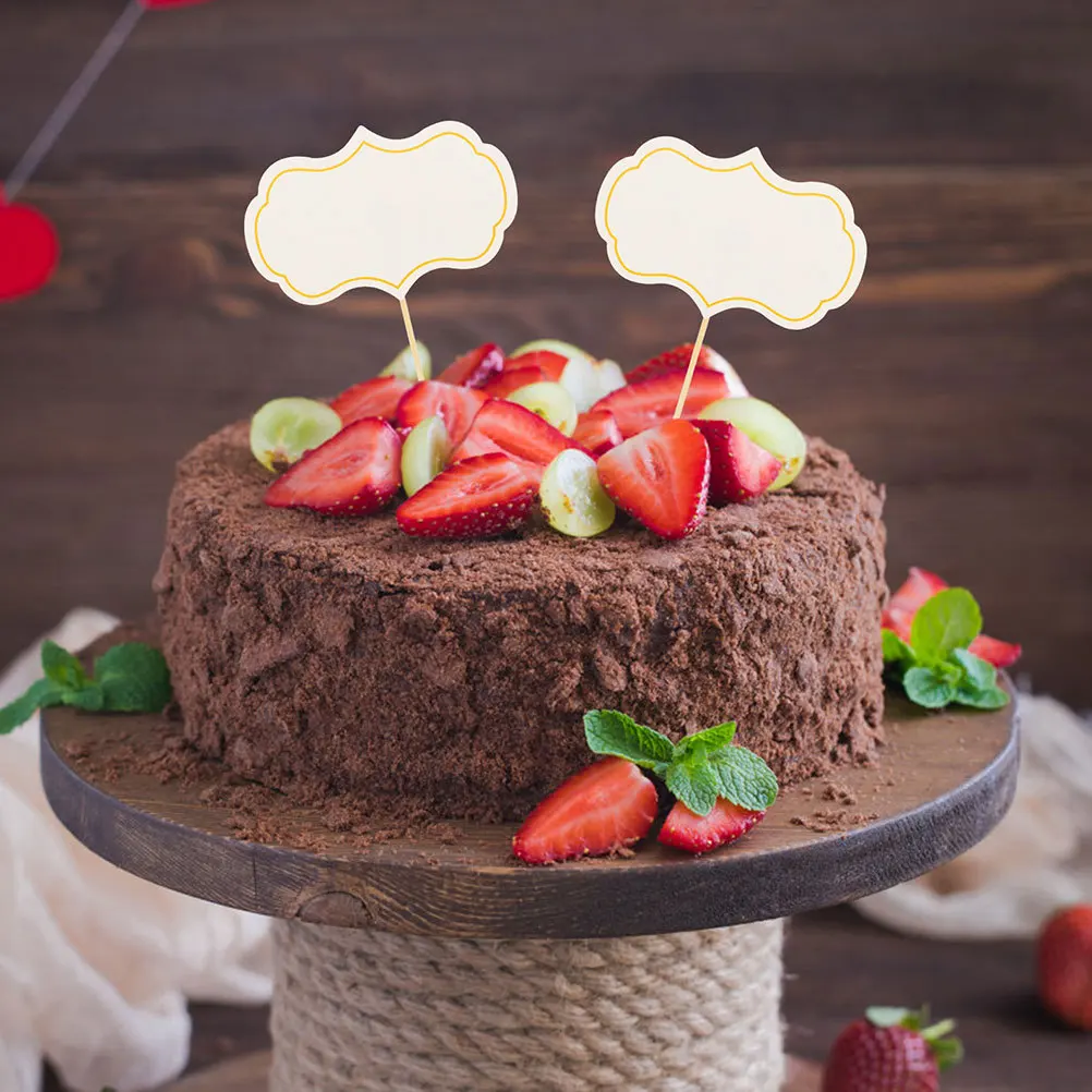 48 قطعة من ملصقات الطعام لبوفيه الحفلات علامات الجبن القابلة للكتابة مسواك فارغة يختار علامات الطعام للحفلات لبوفيه الزفاف السبورة