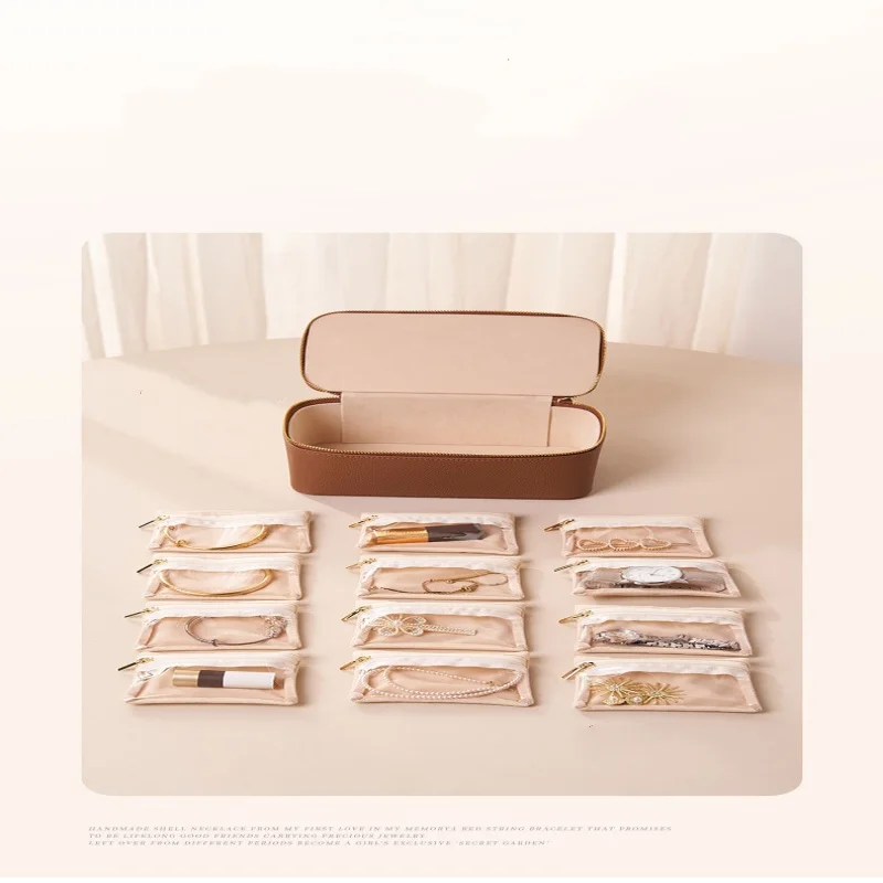 

Jewelry Storage Box Lined Jewelry Box Small Ring Packaging Velvet Travel Jewelry Box For Gift For Her Travel Accessory Home