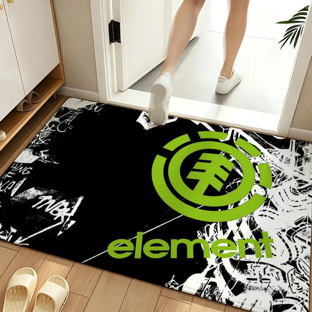 Sport E-Element Skateboards Floor Mat Soft Flannel Floor Mat Suitable for Entryways, Living Rooms, Bedrooms, and Bathrooms