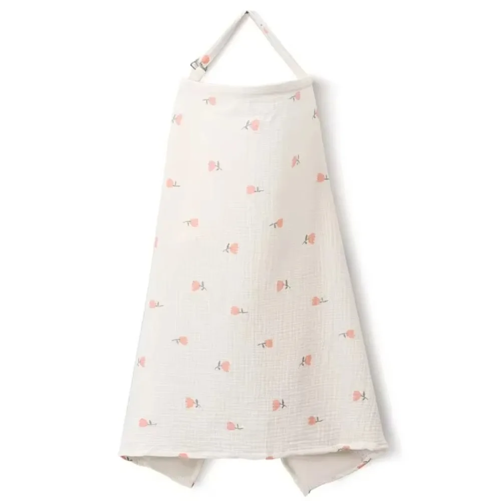 Cotton Mother Outing Breastfeeding Cover Privacy Apron Adjustable Breastfeeding Apron Stroller Blanket