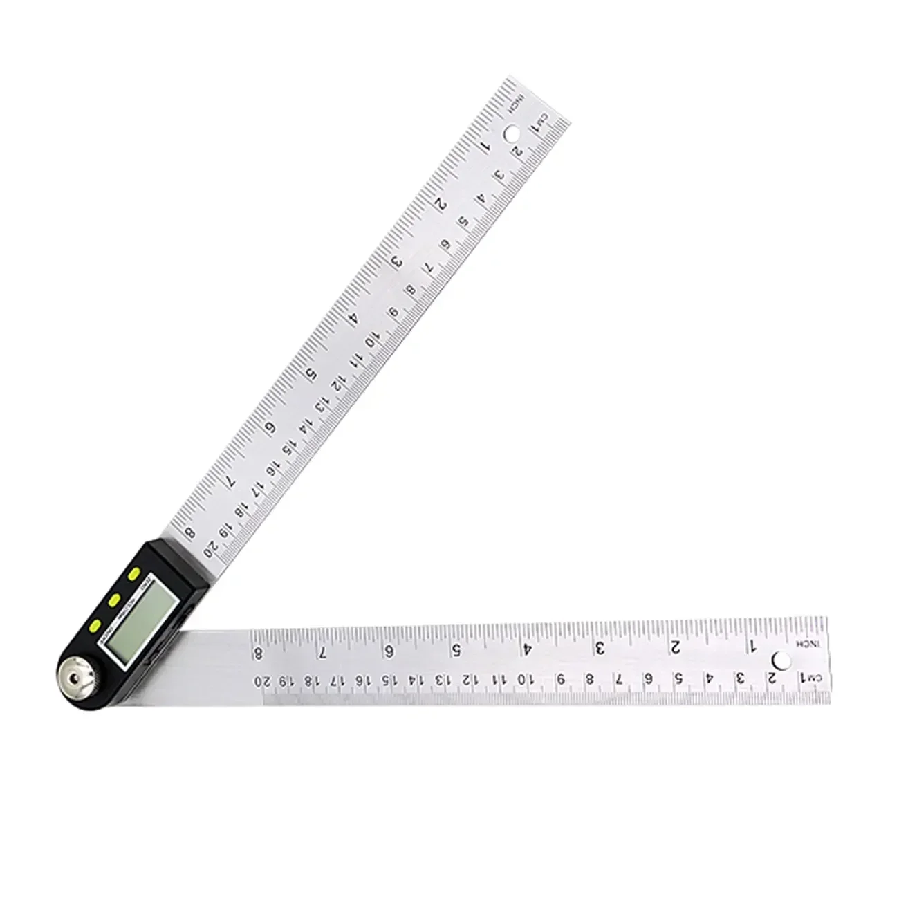 

Digital Angle Finde Digital Protractor 200mm Stainless Steel Angle Measuring Tool with LCD Display for Carpenter/Woodworking