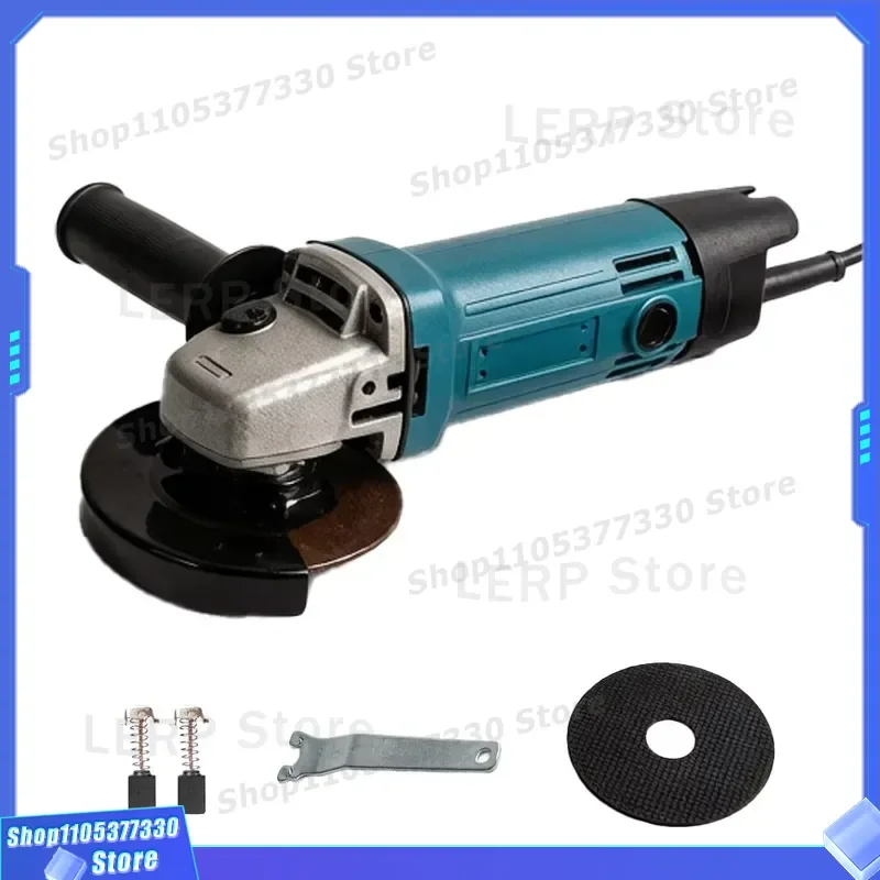 Portable Electric Angle Grinder High Quality Tool for Household Industrial Grinding Cutting Metal Wood Working Power Tools