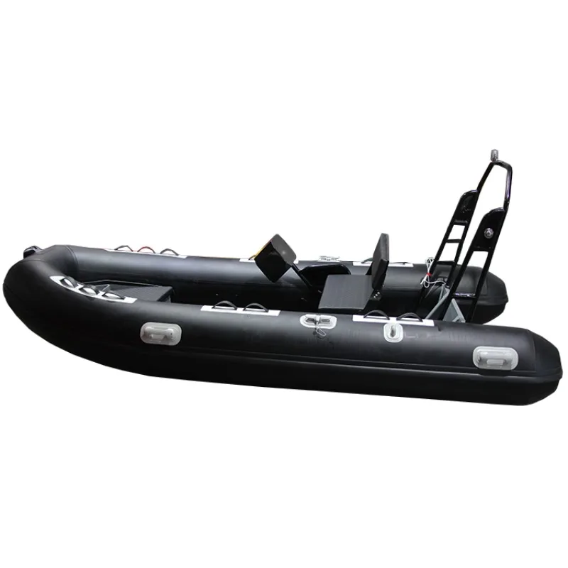 4.2m RIB Boat Inflatable Fishing Boot with Aluminum Floor