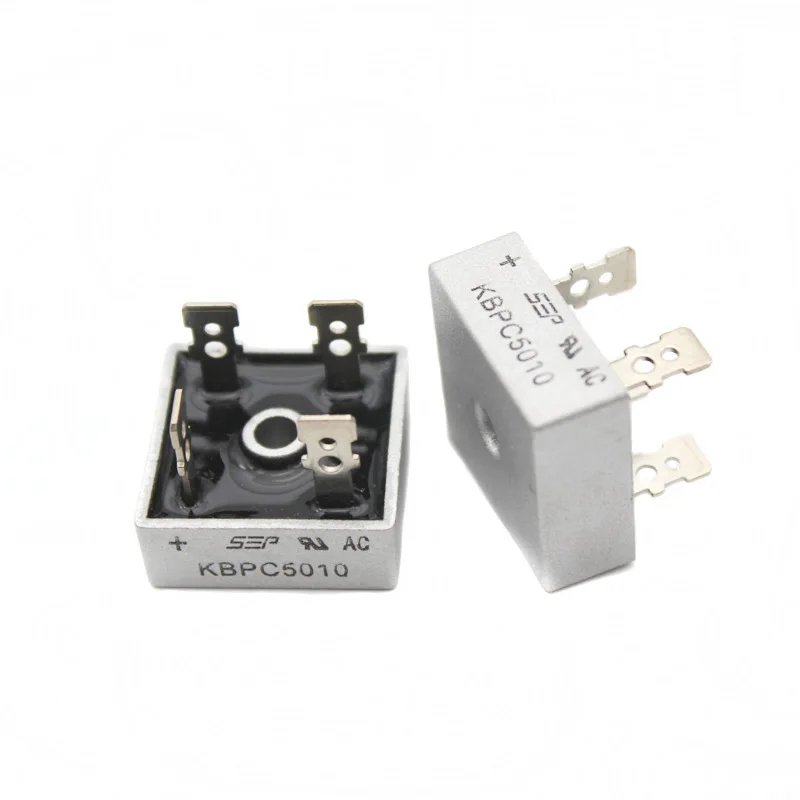 2pcs KBPC5010 50A 1000V Diode Bridge Rectifier