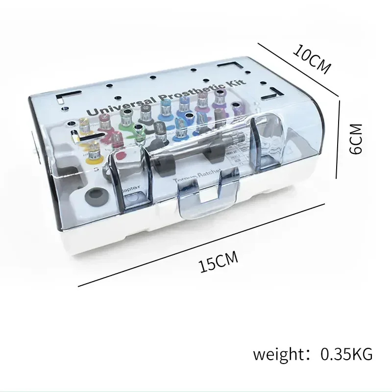 Dentalss Implants Torque Wrench Screwdriver Prosthetic Kit 15-70ncm Ratchet Drivers Dentistry Implantss Repair Tools