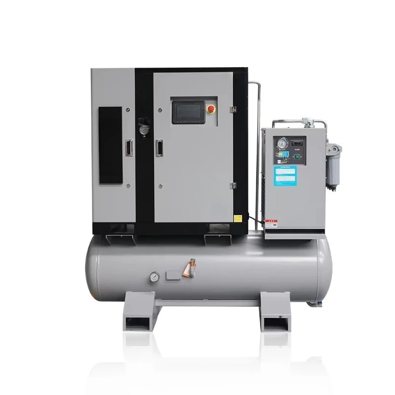 Industrial Screw Air Compressor Stable Operation High Air Output Compact Structure Low Noise Stable For Factory Air Supply Using