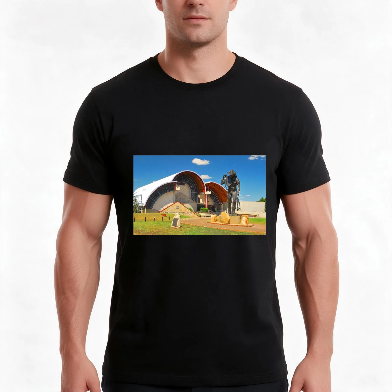 Australian Stockman's Hall Of Fame T-Shirt Summer Casual Cotton Tee Oversized Streetwear Tops Vintage Graphic Print