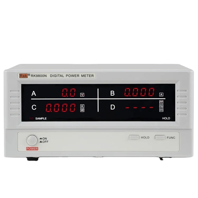 RK9800N Intelligent Electric Quantity Measuring Instrument RK9901N Digital Power Meter Voltage Current Power Frequency Tester