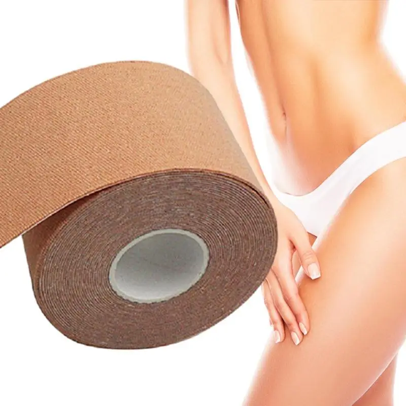 Magic Tape For Belly Magic Wrap Tape Body Stomach Tummy Tuck Tape Sticky Craft High Ductility Wavy Design For Daily Use Fat