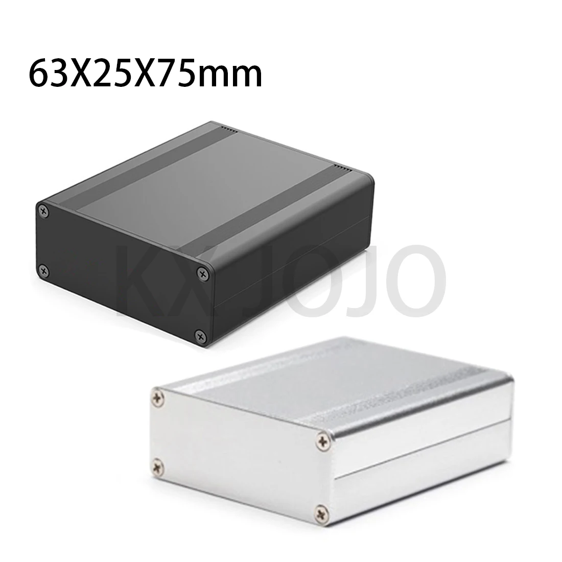 Aluminum Enclosure Split Silver/Black/Blue Waterproof Box Electronic Heigth 20-40mm 1pc