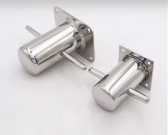 Single Mooring Bitt - 316 Stainless Steel Corrosion-Resistant Heavy-Duty Bollard Cleat (80x90mm, Marine Hardware)