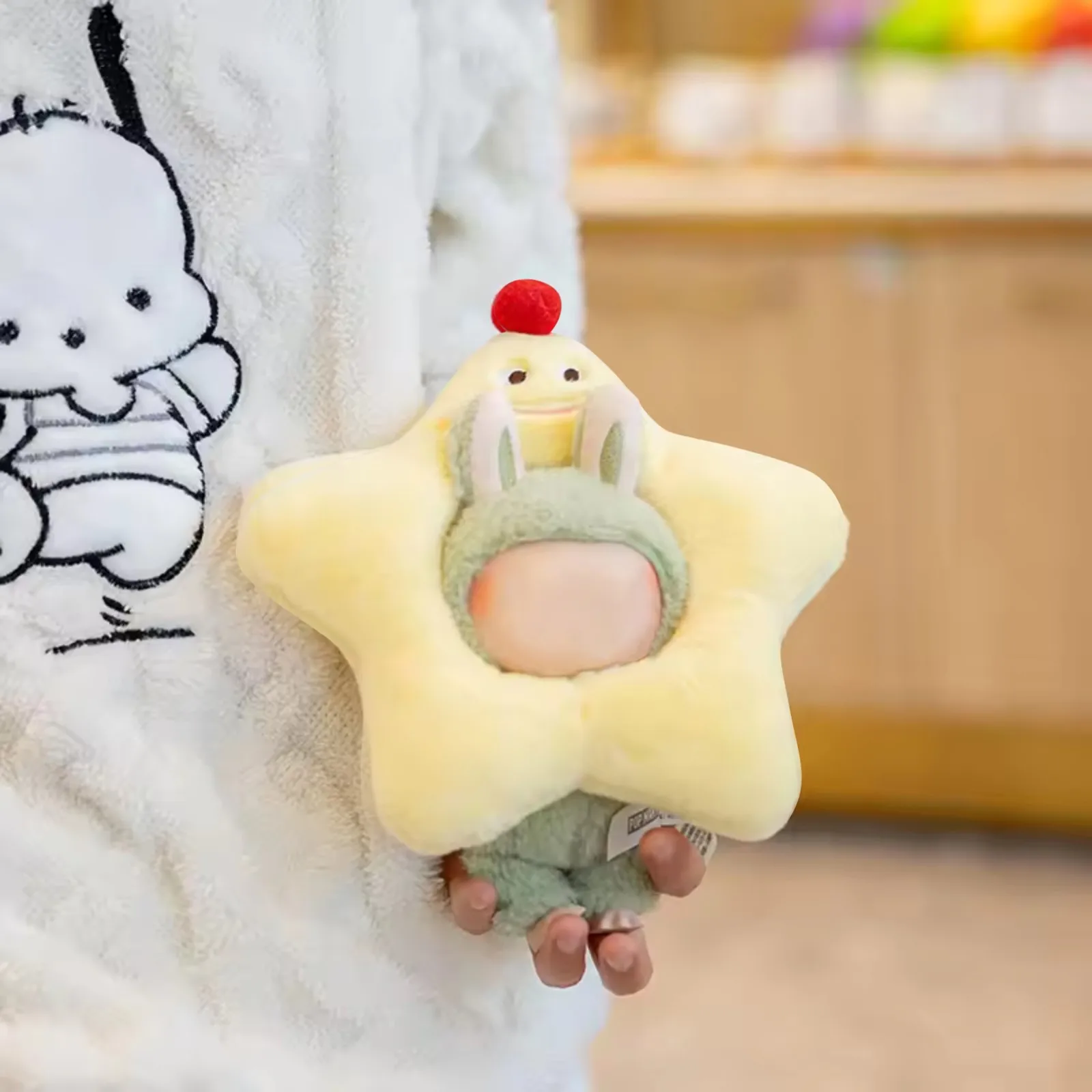 

Одежда Labubu, аксессуары для одежды для 17 см Labubu V2 V1, плюшевая кукольная одежда Idol, трендовые аксессуары для кукол