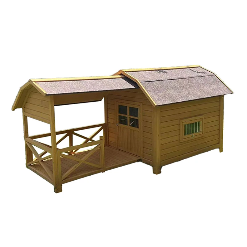 Outdoor Dog House Solid Wooden