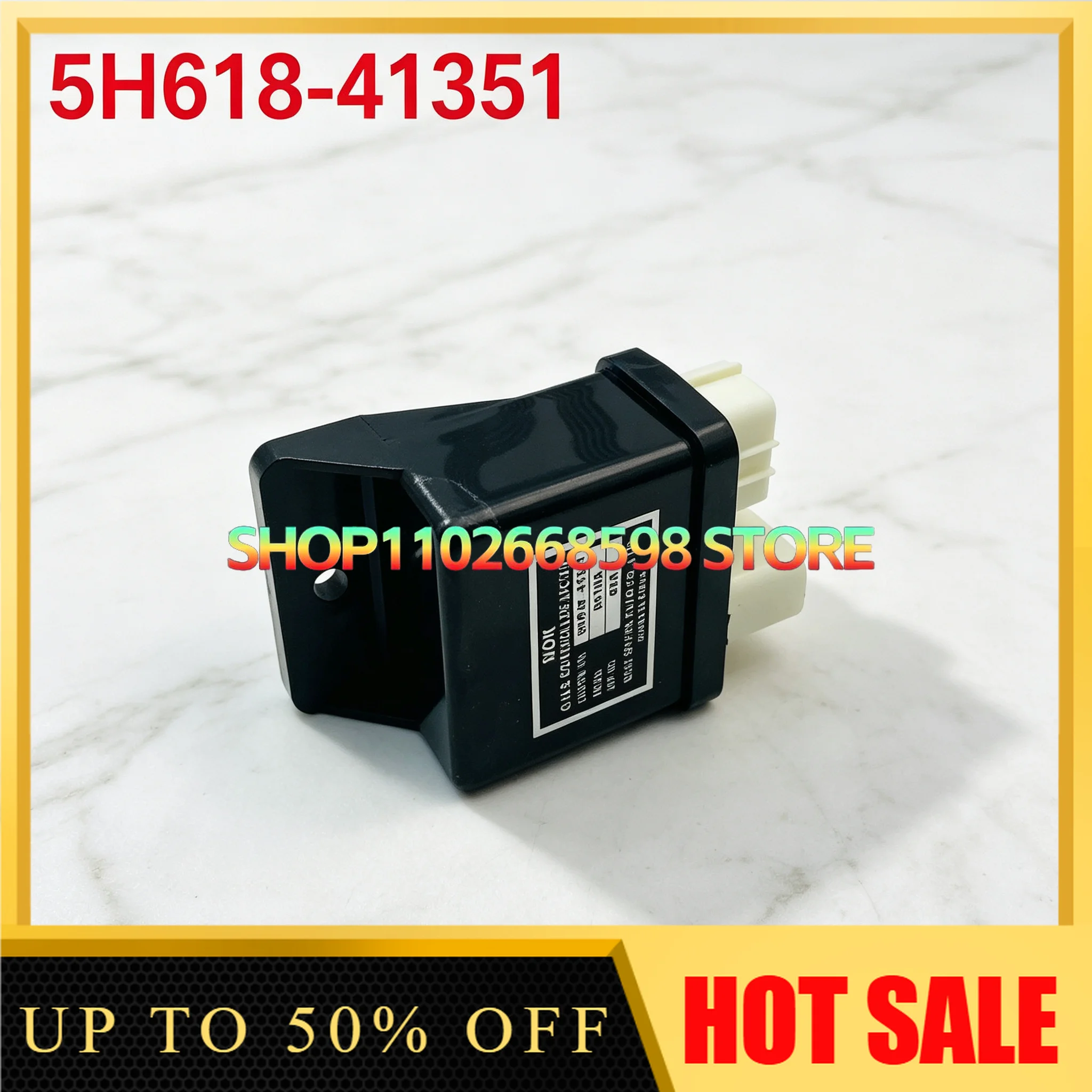 5H618-41351 Excavator Harvester Engine Safe Start Preheating Relay Controller, High Quality