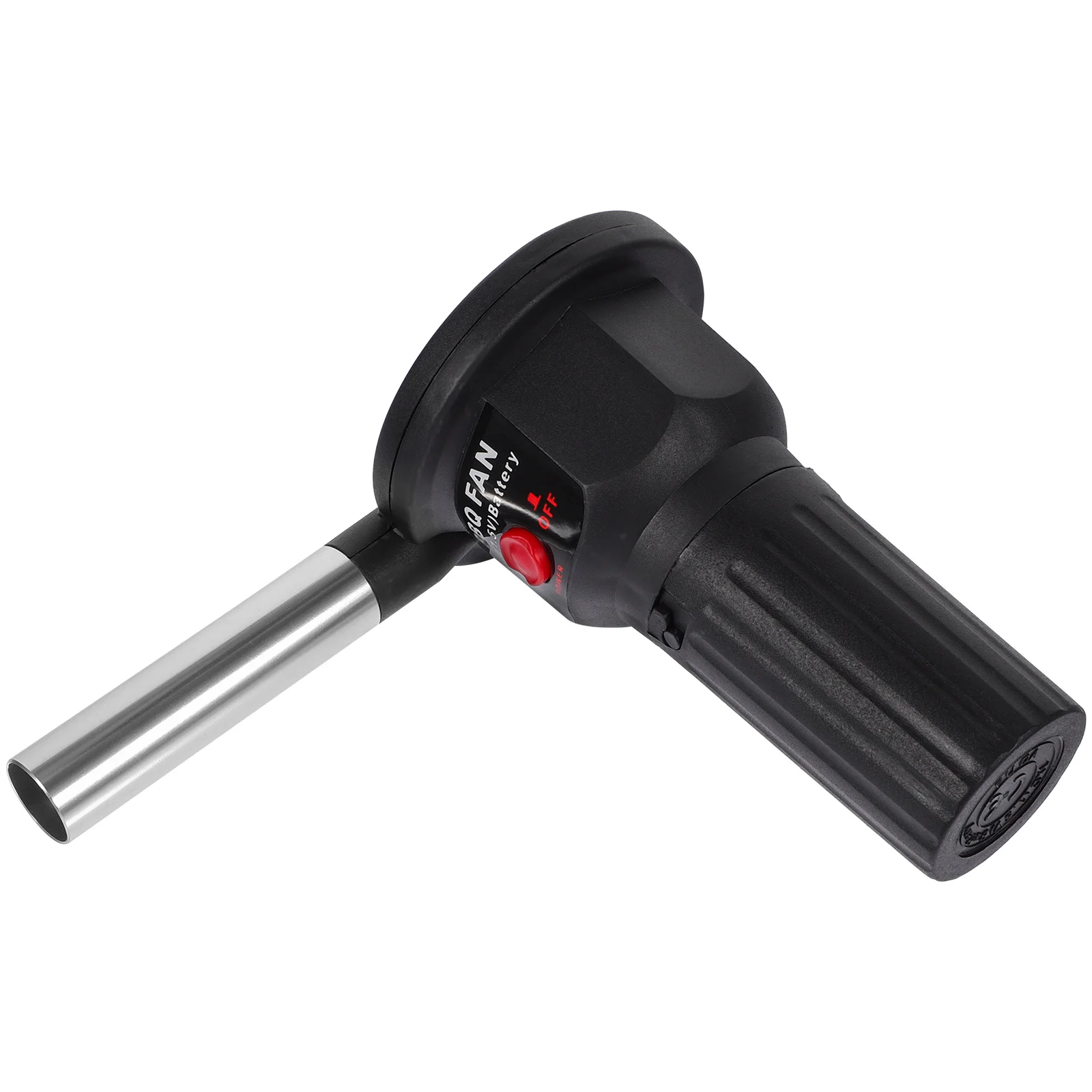 

Portable Blower Fan for BBQ Camping Fire Ignition Handheld Lightweight Aluminum Alloy Outdoor Grill Air Blower Quick Start Wood