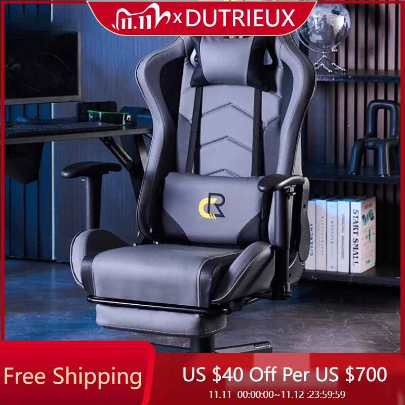 

Gaming Lifting Chair Game Ergonomics Computer Comfortable armchair Long Sitting Luxury footrest nordic silla gamer furniture