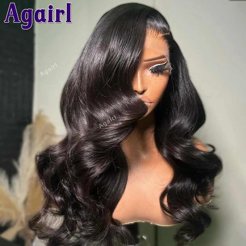 Highlight Brown 13X6 Lace Frontal Body Wave Wigs 13x4 Ready Go Human Hair Front Wigs 200% Density For Women 6X4 Closure Lace Wig