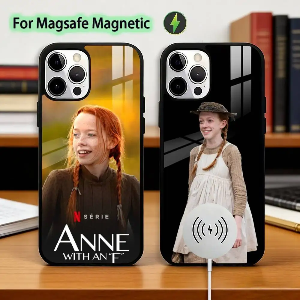 

Anne Of Green Gables Shirley Phone Case For iPhone17,16,15,14,13,12,11 Plus,Pro Magnetic with Magsafe Wireless Charging
