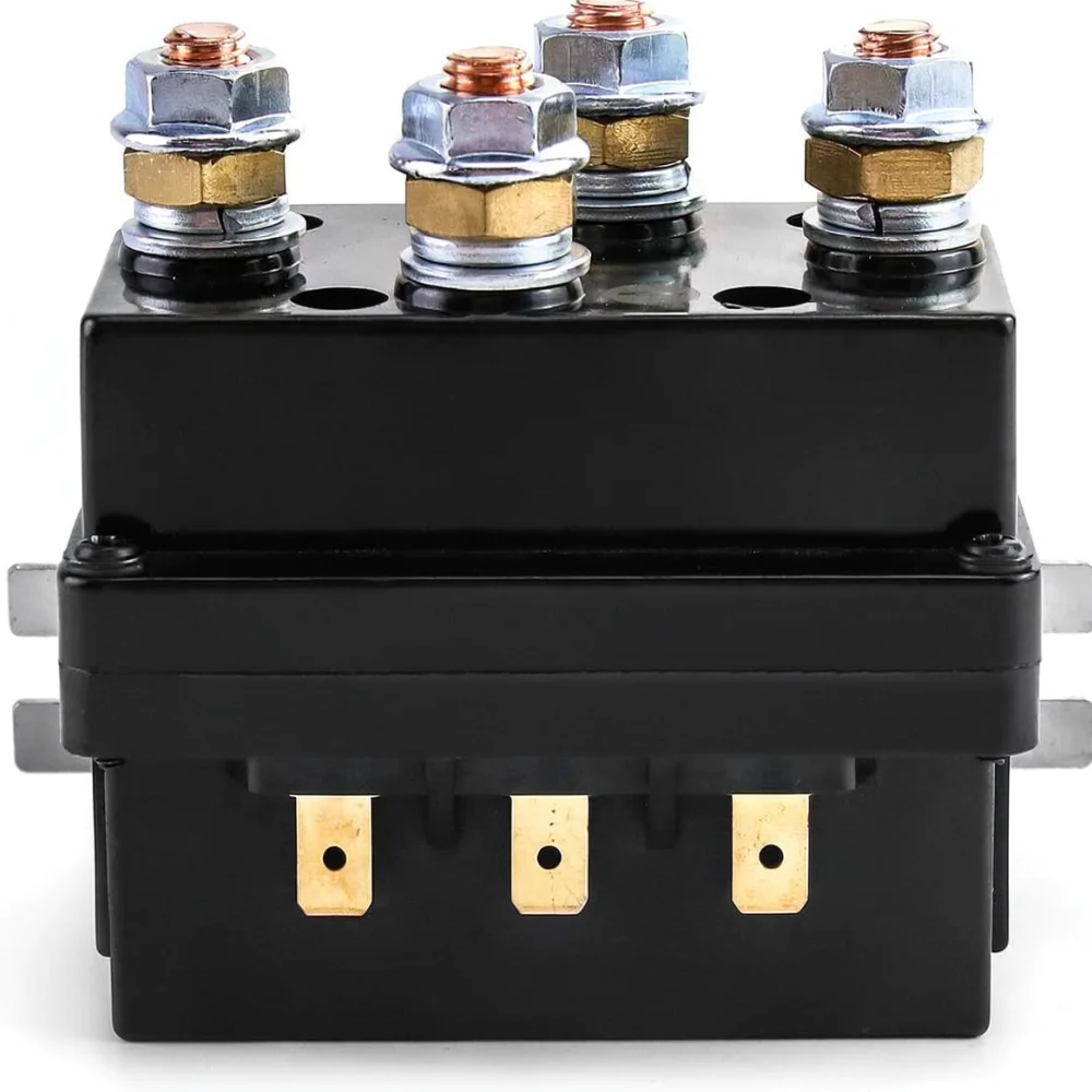 Premium 12V 500A Winch Relay Solenoid For 8000lbs To 17000lbs ATV UTV Off Road Recovery Electric Winch Control Switch Unit