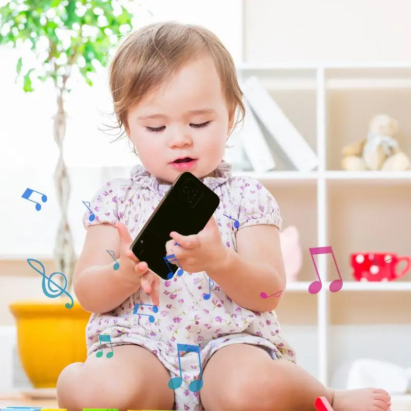 Toy Phone For Babies Musical Toy Phone Toy For Toddlers 3-6 Educational Cell Phone Toys For 3-6 Years Toddlers Light Up Play