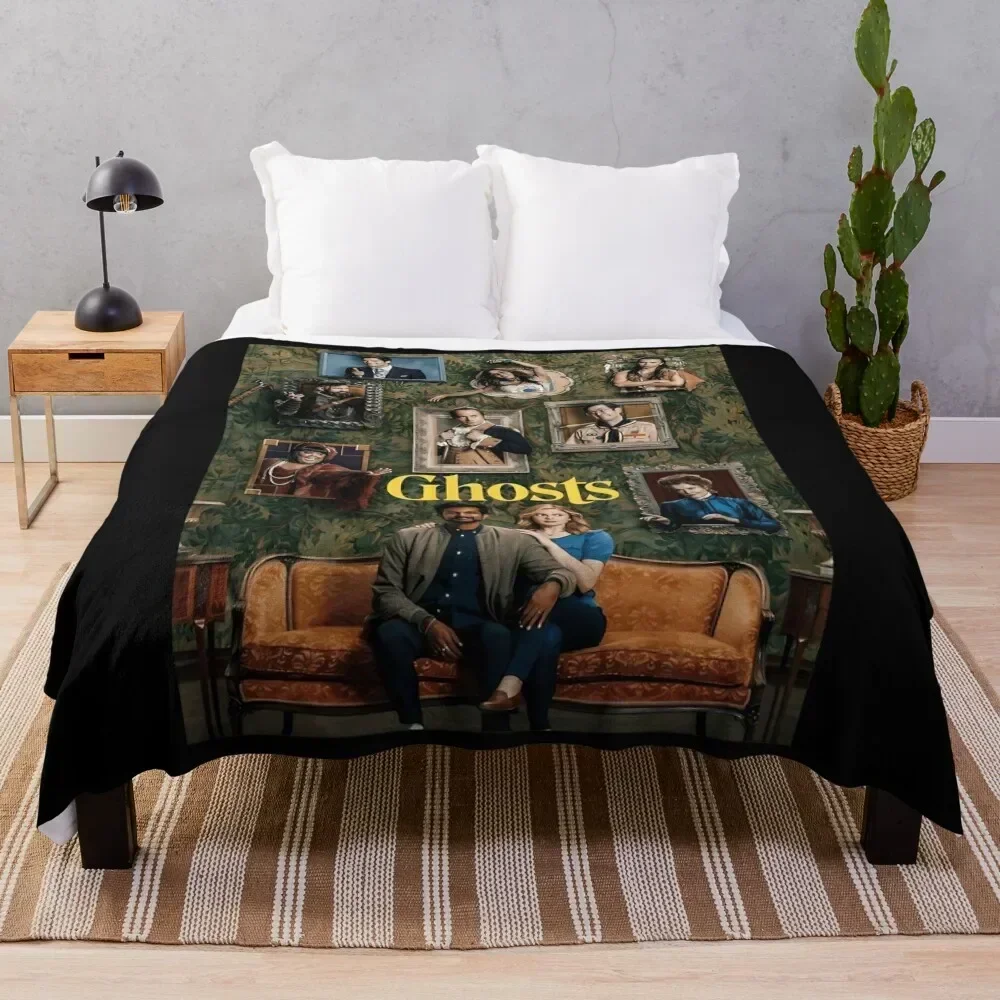 

Ghosts CBS . Throw Blanket Compact Warm Blanket for Car Road Trip