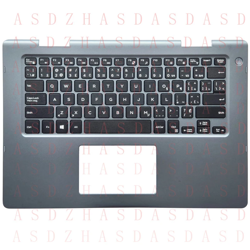 

Верхняя крышка корпуса (пальмрест) для ноутбука Dell Inspiron 14 5000 14MF 5481 5482 0XHYYJ 041KVJ