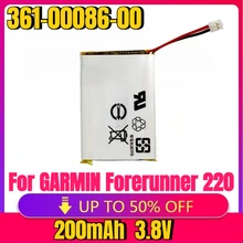 High quality replaceable Battery 180mAh 361-00086-00 For GARMIN Forerunner 220 225 230 235 620 630 735XT For Gamin Vivoactive 4