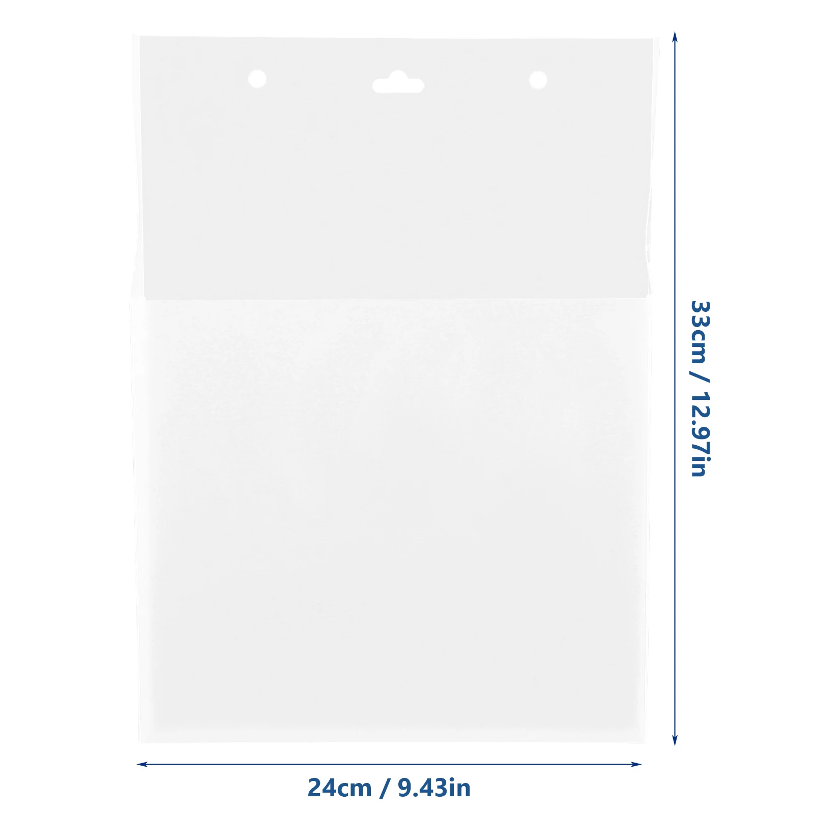 2 قطعة منظم الملفات المعلقة حامل المجلد المثبت على الحائط لمكتب المدرسة حقيبة تخزين المستندات خفيفة الوزن مجلة الورق البريد
