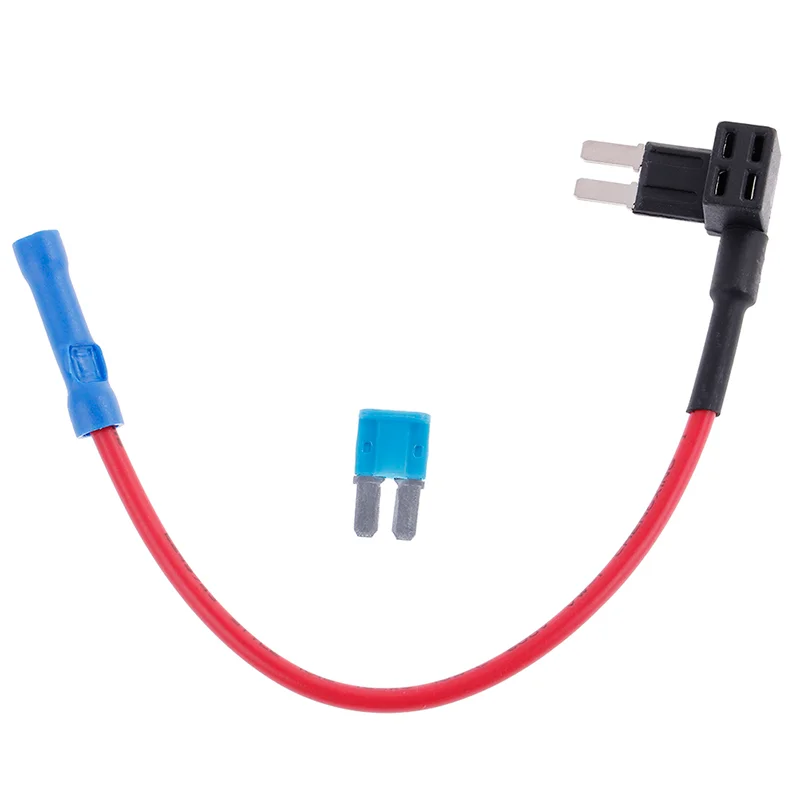 With 15A Micro Mini Standard ADD-A-CIRCUIT Blade Fuse 12V MINI SMALL MEDIUM Size Car Fuse Holder Add-a-circuit TAP Adapter