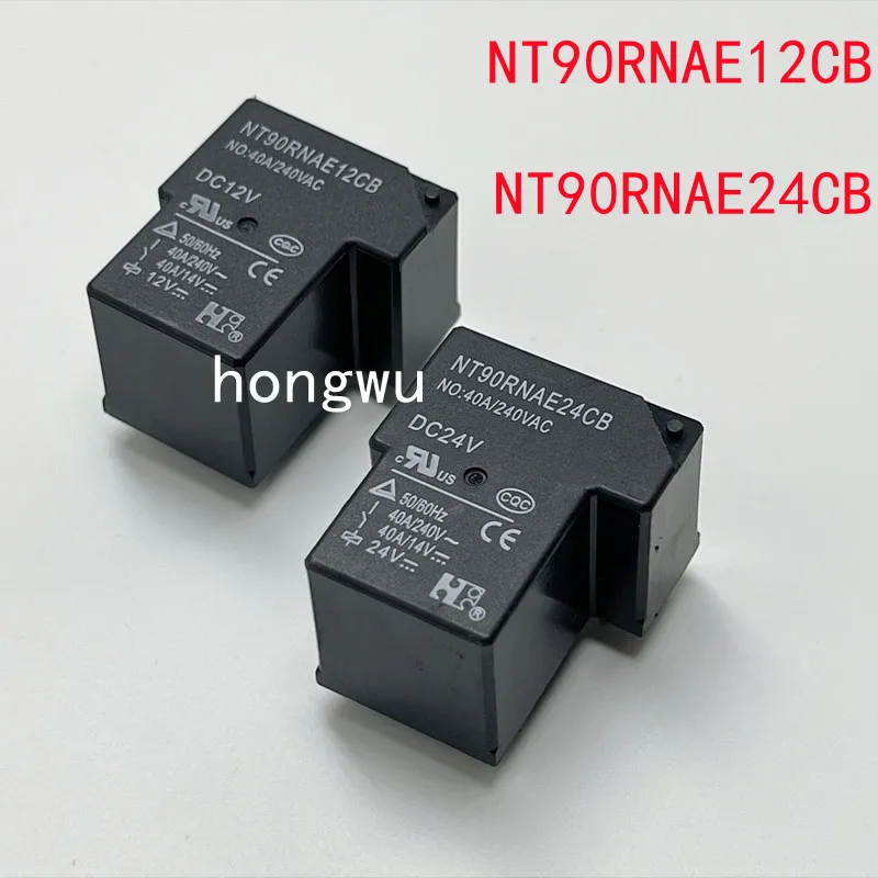 

100% Original New 2PCS NT90RNAE12CB NT90RNAE24CB relay 40A 4pins