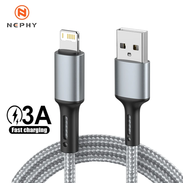 Szybkie ładowanie Kabel USB do iPhone'a 14 13 12 11 Xs Max Xr X 8 7 6 Plus 5 SE iPad Origin Telefon komórkowy Długi przewód danych 2m 3m