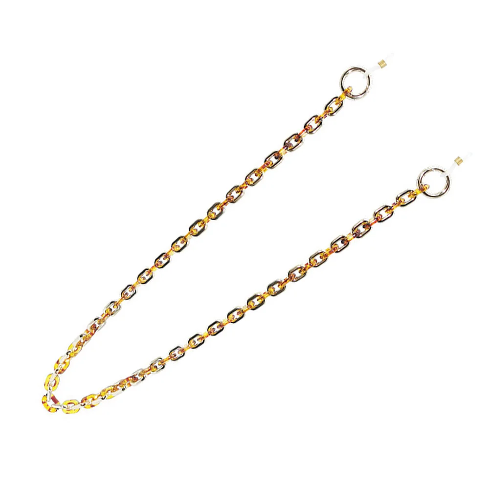 1 قطعة حقيبة ليوبارد سلسلة حقيبة يد حزام ملحق مصقول كلاسيكي لتقوم بها بنفسك هدية للنساء المشابك لسهولة مرفق سلسلة النظارة #2