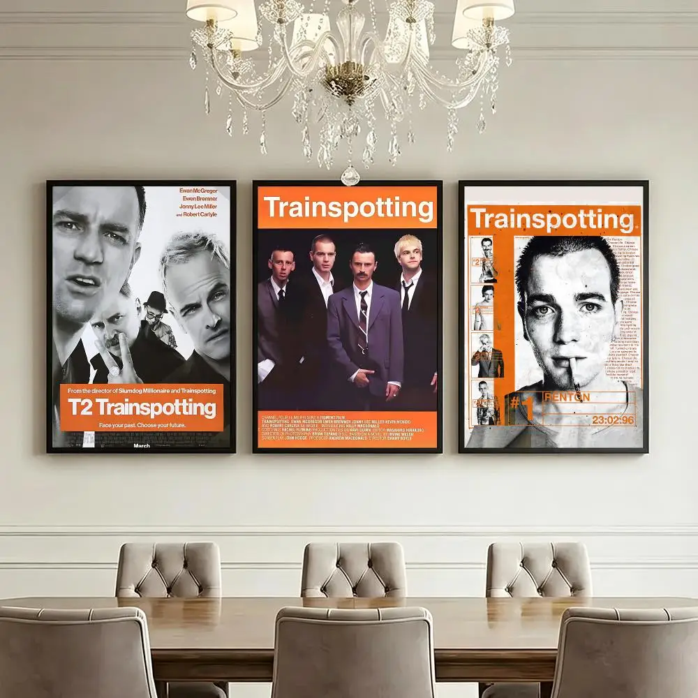 movie Trainspotting Poster HD Poster High End Luxury Home Decoration Suitable for Living Room Bedroom Corridor and Gift Giving