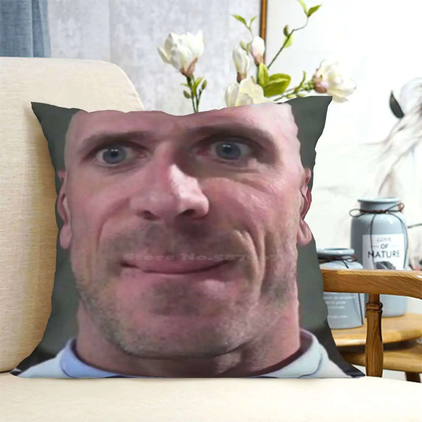 جوني سينز Mmmm أريكة الموضة رمي غطاء وسادة المخدة جوني سينز جوني سينز جوني سينز جوني سينز كيسا Mmm الميمات عصابة مضحك Xd Avn #5