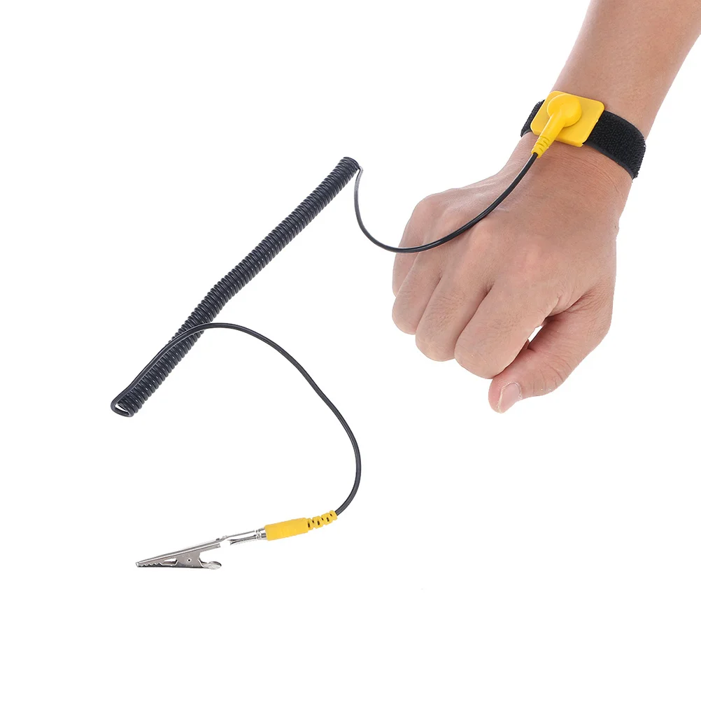 

3 PCS Anti-static Bracelet Wrist Strap Kit Esd Band Grounding Wristband Adjustable