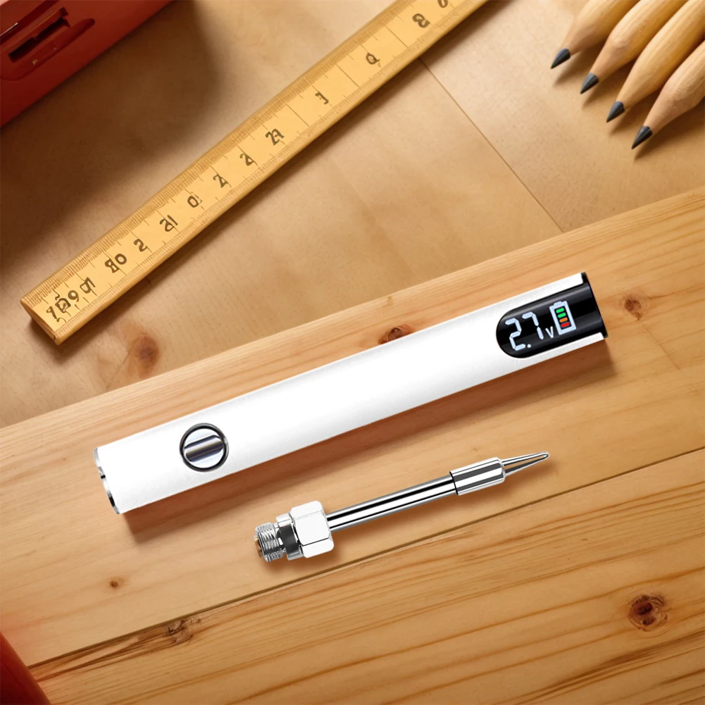 

Цифровой электрический паяльник 510, аккумулятор 650 мАч, мини-аккумулятор, сварочный инструмент, электрический паяльник, ручка, инструменты для ремонта припоя