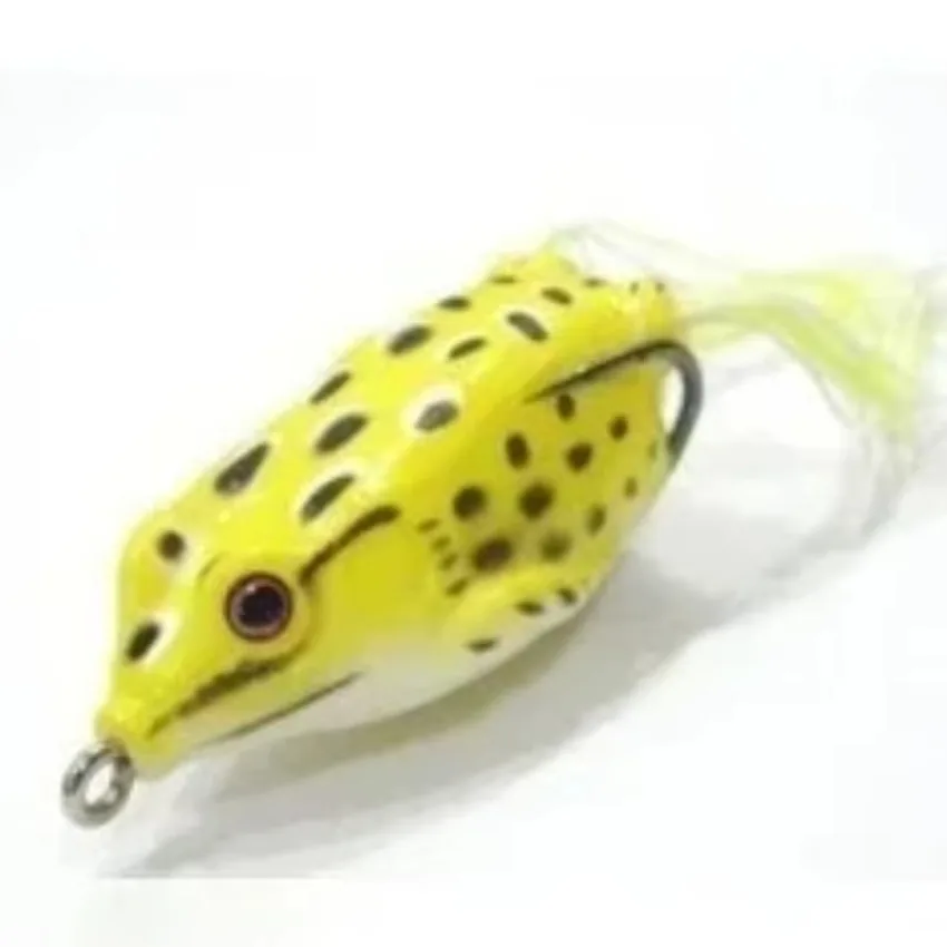 2 Pcs New Toad Frog Soft Tube  Fishing LureHanging Fishing Bait Tool Frog LuresSuitable for Better Fishs