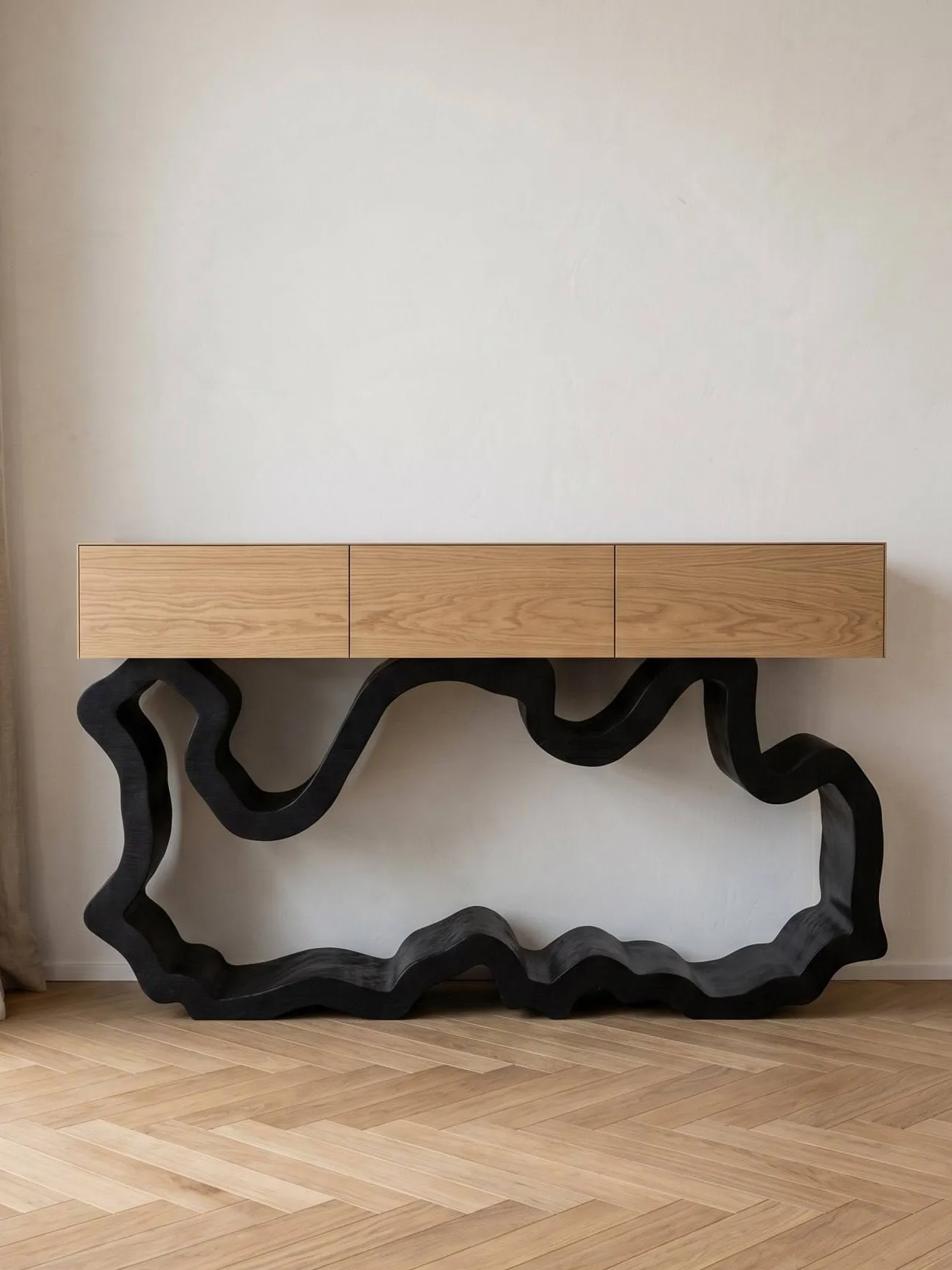 table Light luxury modern extremely narrow  cabinet Decorative cabinet Creative entrance door Entrance table