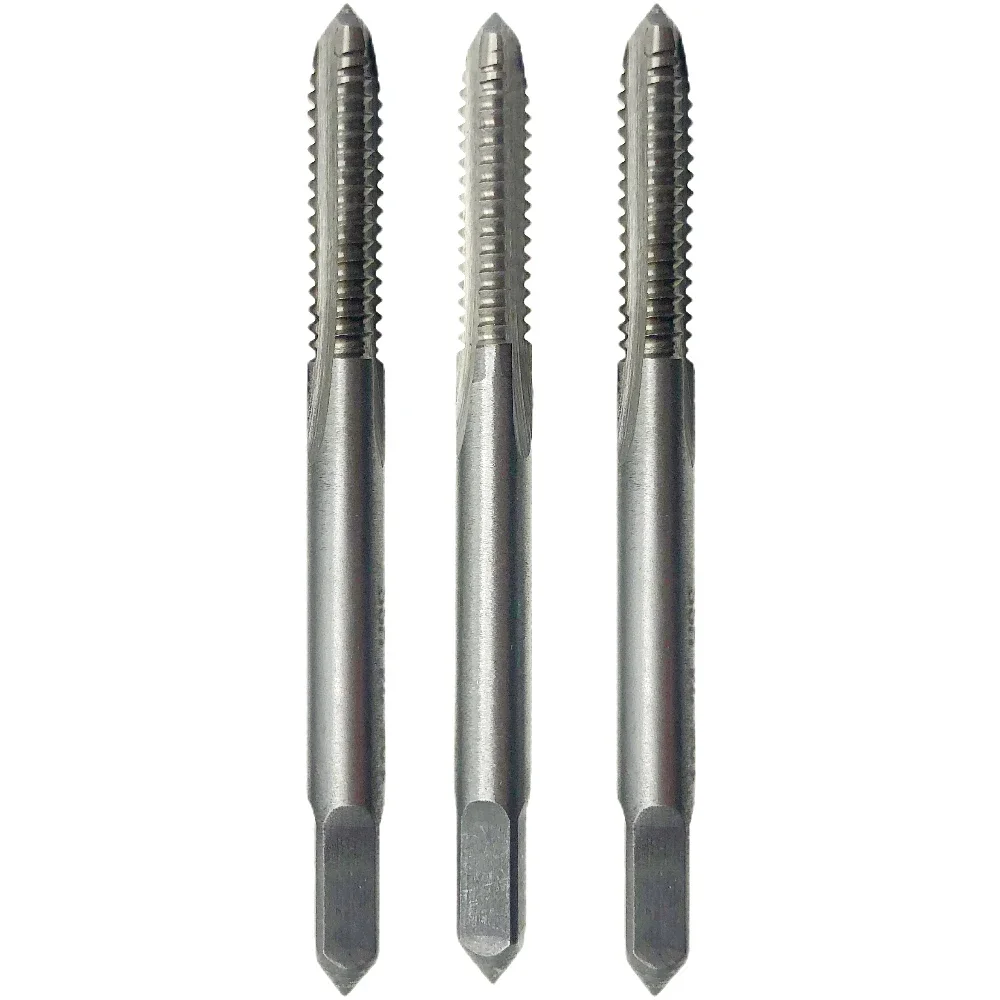 

3pcs 10-24 Tap UNC Threading Tool Thread 3 Flutes Hand Tap Set Machine HSS 10x24 Tap Set Hand Tools 10 - 24 Drill Tools