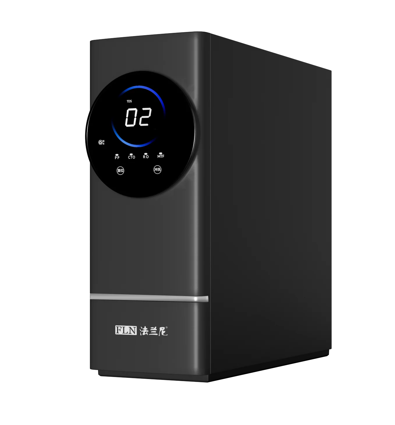 

OEM ODM Countertop LED Display Reverse Osmosis Water Dispenser 4 Stage Filtration System Easy Operation Tankless For Hotels