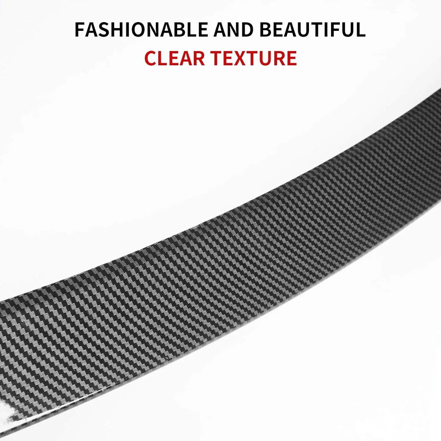 Per Tesla Model 3 Performance Spoiler Original Trunk Wing ABS Black Carbon Fiber Tesla Model 3 2017-2023 accessori