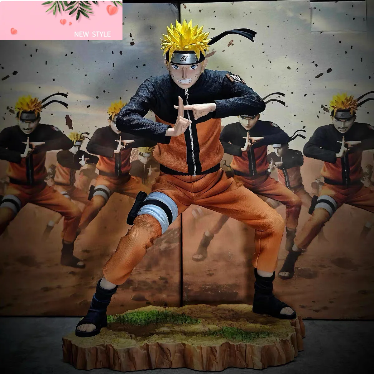 

25 см Наруто Аниме Фигурка Узумаки Наруто Фигурка ПВХ Модель Статуя Коллекция Украшения Игрушки Подарочные Украшения