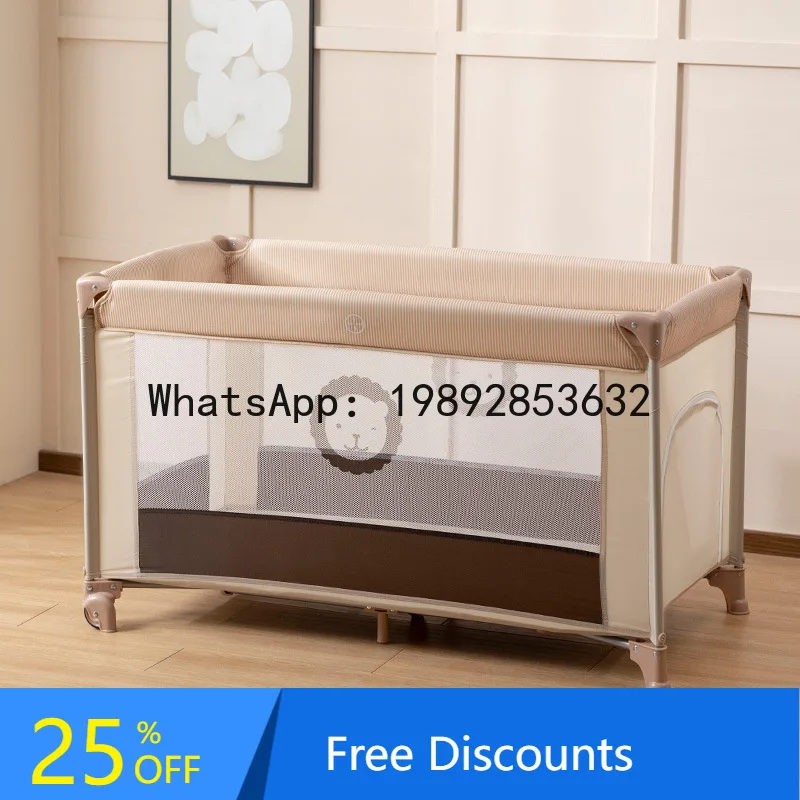 

Portable Lightweight Foldable Newborn Baby Bed Play Bed with Mosquito Net