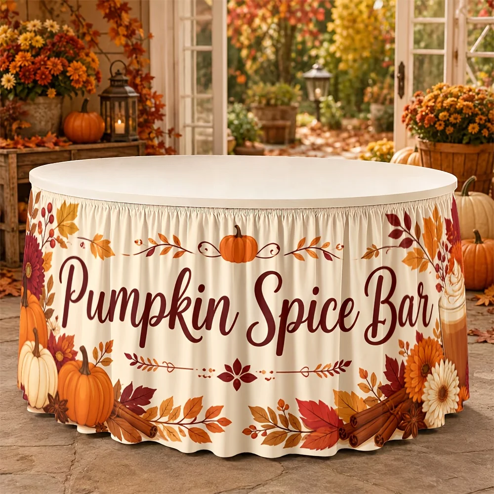 1 tablecloth table skirt